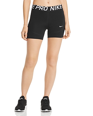 Nike Logo-waist Bike Shorts In Black Void/black