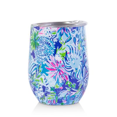 Lilly Pulitzer - Insulated Stemless Tumbler, Lion Around