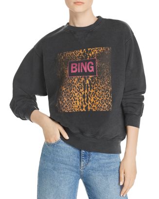 Anine Bing Ramona Graphic Sweatshirt | Bloomingdale's