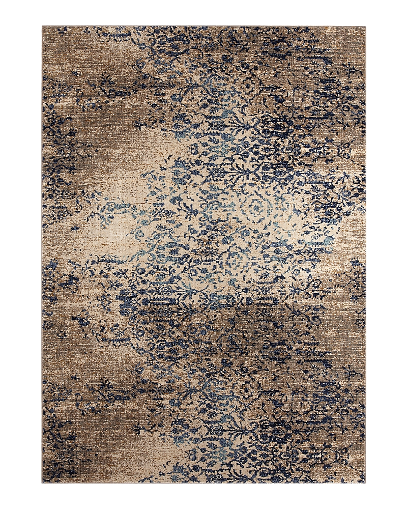 Karastan Cosmopolitan Nirvana By Virginia Langley Area Rug, 8' X 11' In Indigo