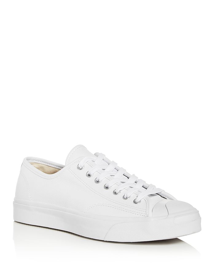 Creek kompensere robot Converse Men's Jack Purcell Leather Low-Top Sneakers | Bloomingdale's