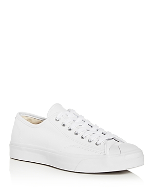 Converse Men's Jack Purcell Leather Low-Top Sneakers