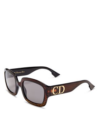 54mm gradient square sunglasses dior