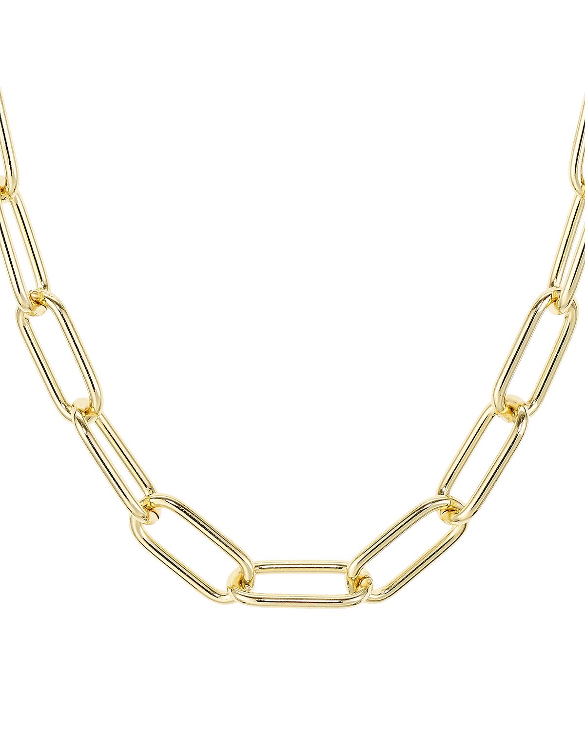 Aqua Chain Necklace, 32 - Exclusive
