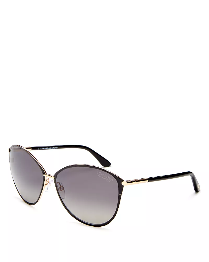 Tom Ford Penelope Polarized Cat Eye Sunglasses, 59mm