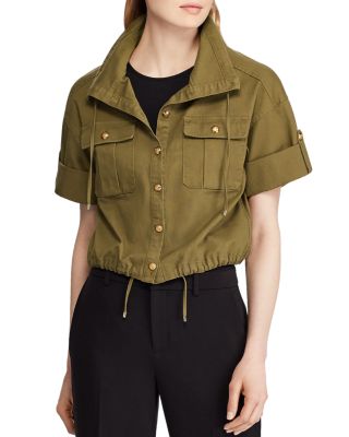 ralph lauren cropped jacket