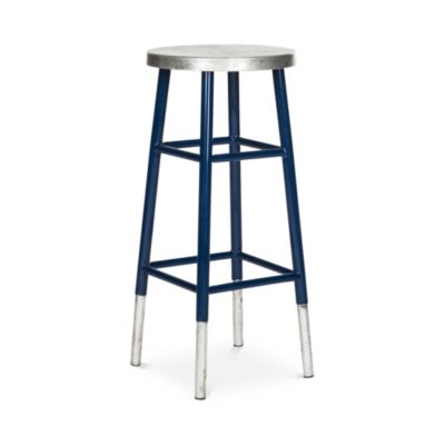 Kenzie 30&amp;quot; Silver Dipped Barstool