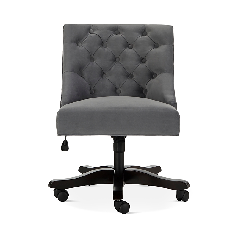 Safavieh Soho Tufted Velvet Swivel Desk Chair