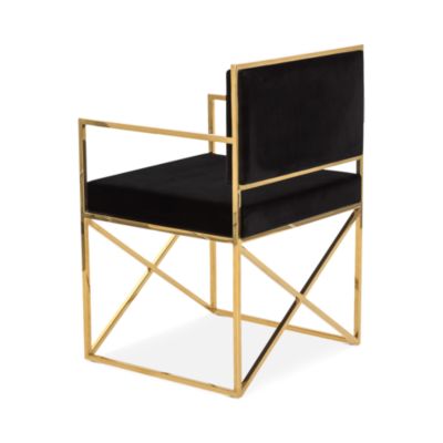 Couture Kian Velvet Directors Chair