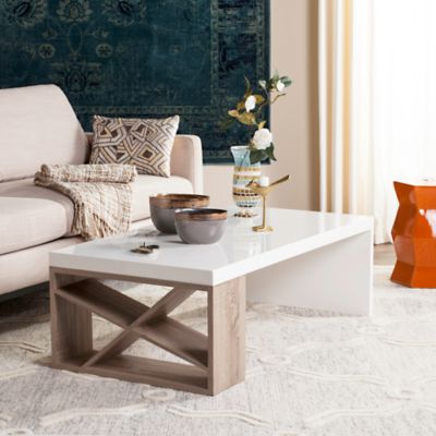 Couture Carlton Modern Scandinavian Side Storage Coffee Table
