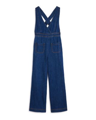 bebe jean jumpsuit