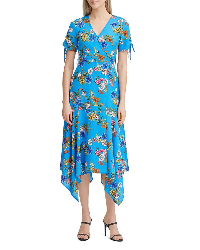 Calvin klein handkerchief hem dress sale