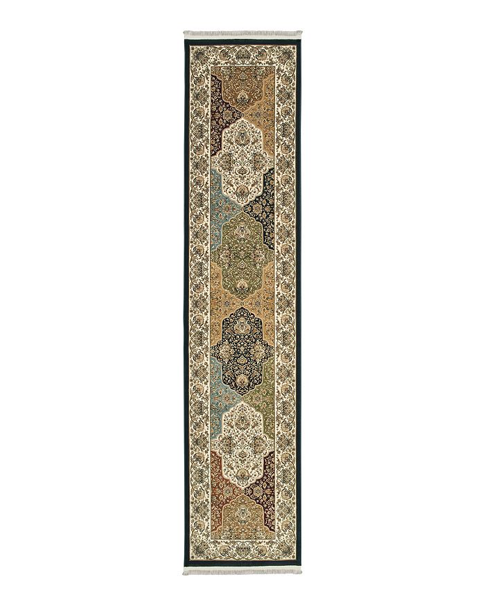 Oriental Weavers Masterpiece 1331 Runner Rug, 2'3 X 10' In Navy/multi