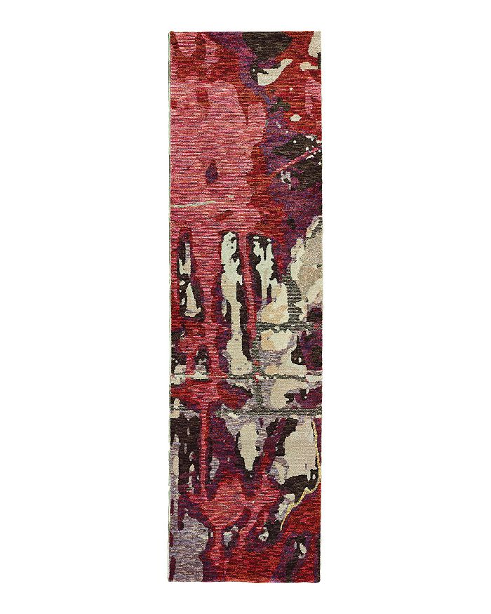 Oriental Weavers Evolution 8028b Runner Rug, 2'3 X 8' In Red/beige