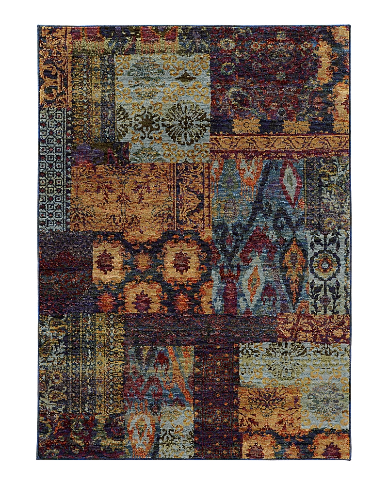 Oriental Weavers Andorra 7137a Area Rug, 3'3 X 5'2 In Multi/blue