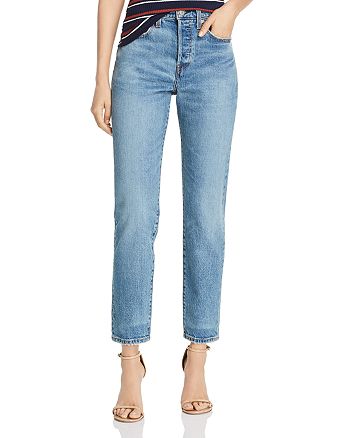 Levi's Wedgie Icon Fit Ankle Tapered Jeans in These Dreams | Bloomingdale's