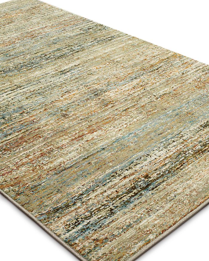 Oriental Weavers Atlas 8037 Area Rug, 5'3 X 7'3 In Gold/green