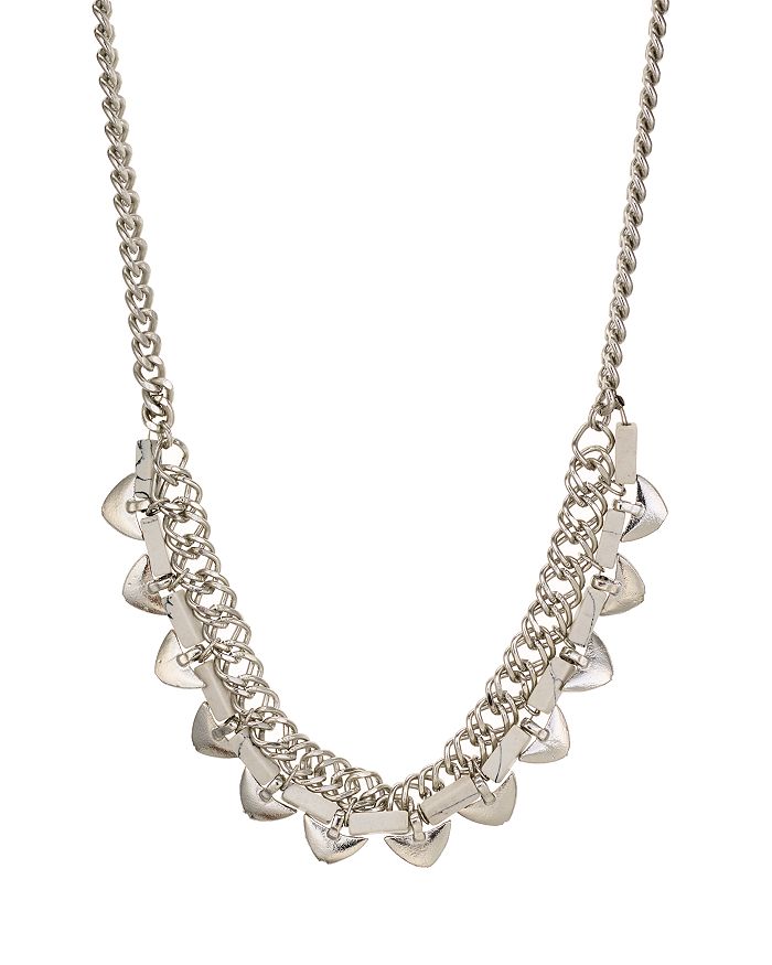 Area Stars Mindy Necklace, 22 In Silver
