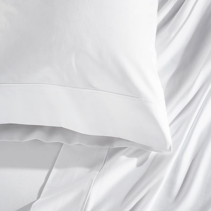 Shop Donna Karan Silk Indulgence Cotton/silk King Pillowcase, Pair In White