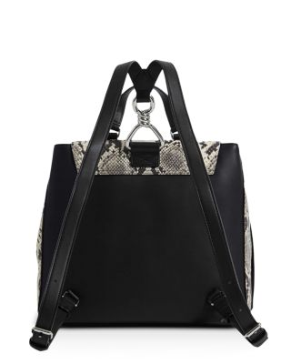 ALLSAINTS Sliver Snake Print Backpack | Bloomingdale display picture 1