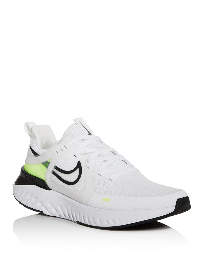 Nike Men's Legend React 2 Low-top Sneakers In White