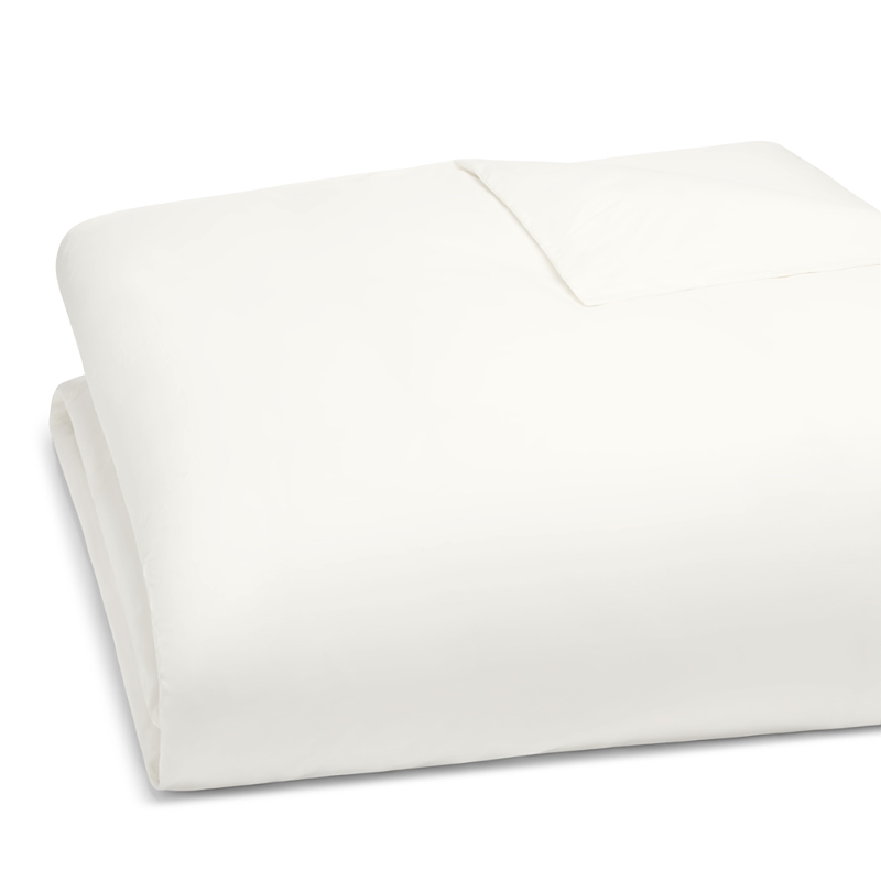 Matouk Luca Satin Stitch Duvet Cover, Full/Queen