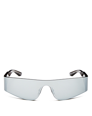 BALENCIAGA MEN'S SHIELD SUNGLASSES, 150MM,BB0041S002M