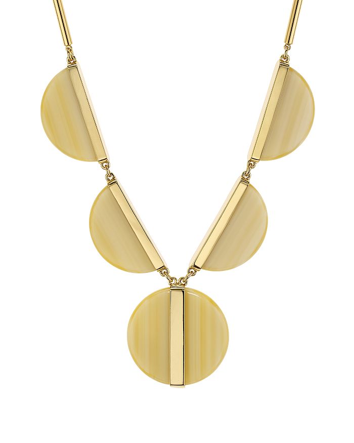 Kate Spade New York On The Dot Statement Necklace, 16 In Gold