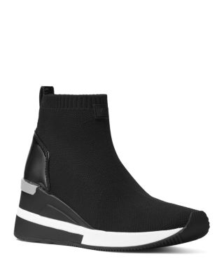Skyler Knit Slip-On Sneaker Boots 