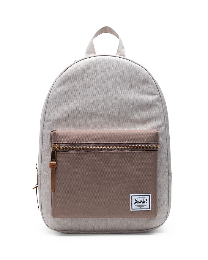 Herschel Supply Co Grove Small Color-block Backpack In Overcast/pine/gold