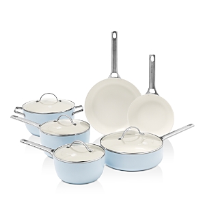 GreenPan Padova Ceramic Non-Stick 10Pc Cookware Set GreenPan Padova Ceramic Non-Stick 10Pc Cookware Set