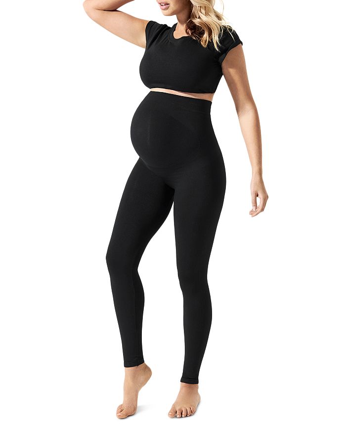 Blanqi Maternity Belly Support Leggings Black • Price »