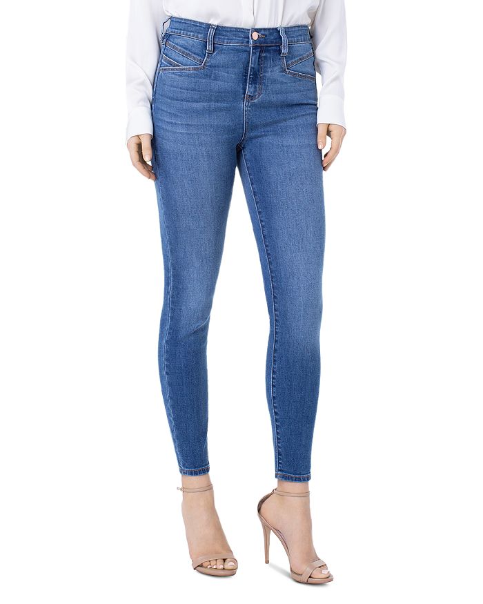 LIVERPOOL LIVERPOOL ABBY SKINNY JEANS IN LAINE NAVY,LM2318F91
