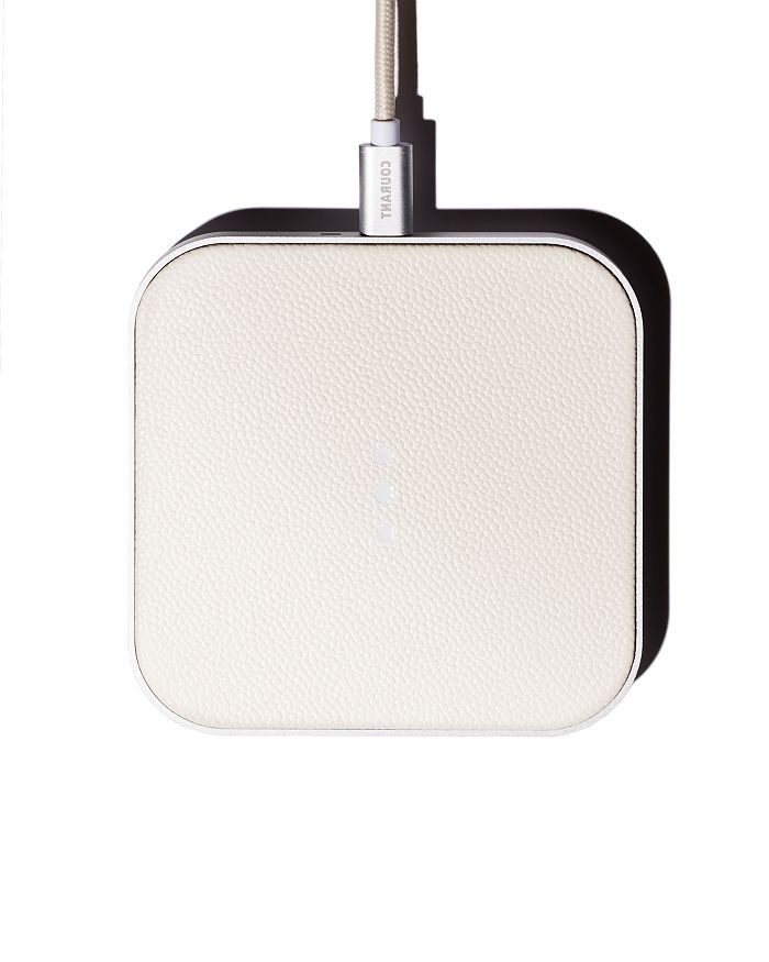 COURANT CATCH:1 LEATHER WIRELESS CHARGING PAD,CRC1WHSL