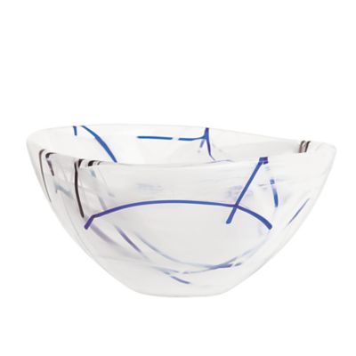 Kosta Boda Contrast Black Bowl, Small