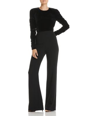 black halo jumpsuit bloomingdales