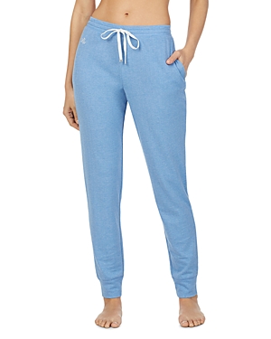 Ralph Lauren Lauren Herringbone Knit Jogger Pants In Blue | ModeSens
