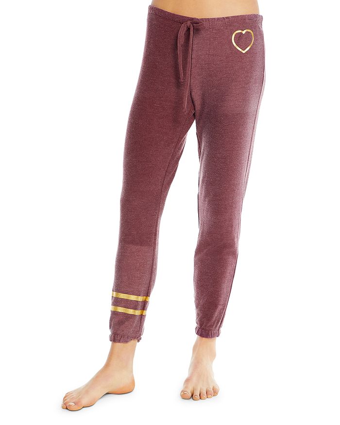 CHASER Heart Sweatpants Bloomingdale s