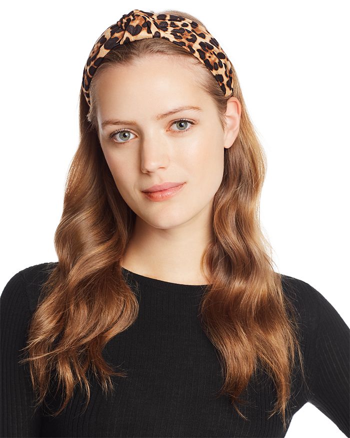 Aqua Twist Leopard Print Headband - 100% Exclusive In Natural