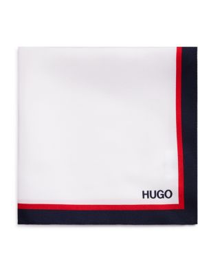 HUGO - Logo Colorblock Pocket Square