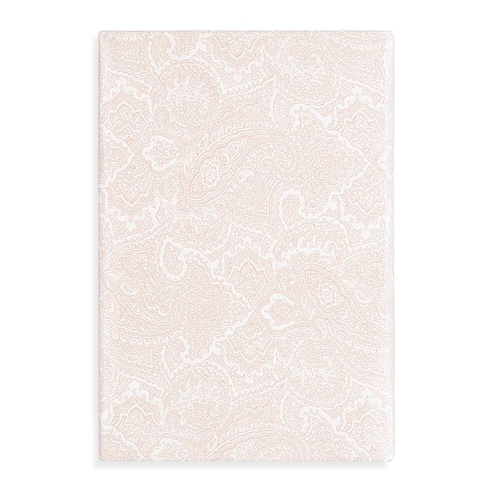 Anne De Solene Paisley Fitted Sheet, Queen In Pink