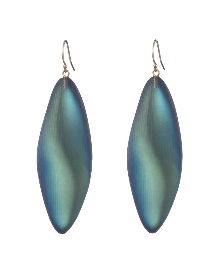 Alexis bittar long leaf clearance earrings
