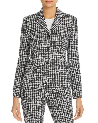 BOSS Jusena Houndstooth Blazer | Bloomingdale's