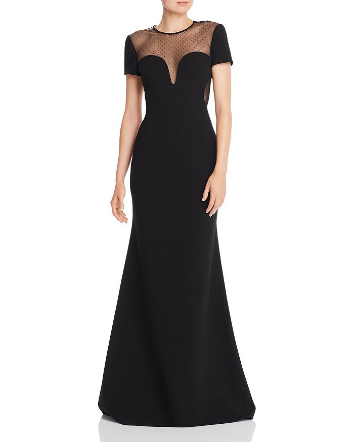 Jill Jill Stuart Illusion Sweetheart Neck Gown Bloomingdale s