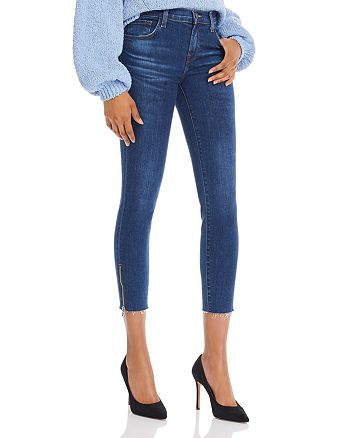 J Brand Jeans Womens 835 Mid Rise Crop Skinny