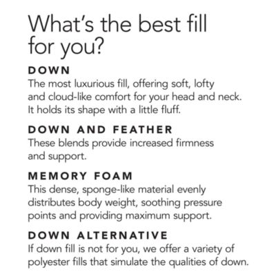 My Luxe Asthma &amp; Allergy Friendly&amp;reg; Medium/Firm Density Down Alternative Pillow, King - Exclusive