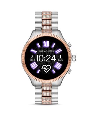 michael kors touchscreen smartwatch rose gold