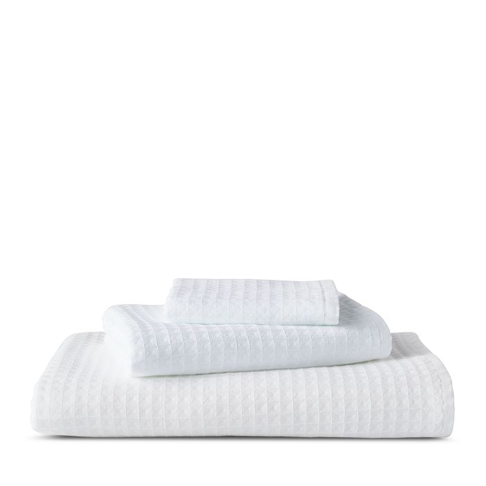 Uchino Solid Waffle Pile Towels Bloomingdale S