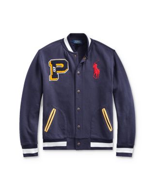 Ralph Lauren Boys' Big Pony Baseball Jacket Little Kid