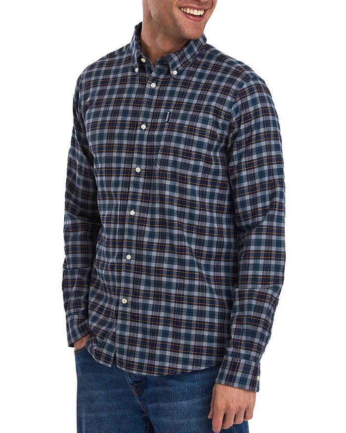 Barbour Highland Check-Print Slim Fit Button-Down Shirt | Bloomingdale's